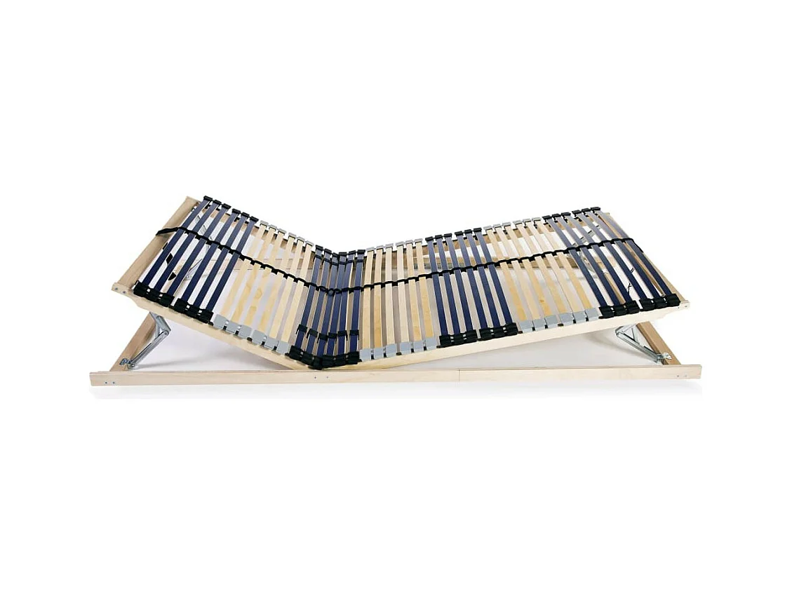 Lattenbodem met 42 latten 7 zones 140x200 cm