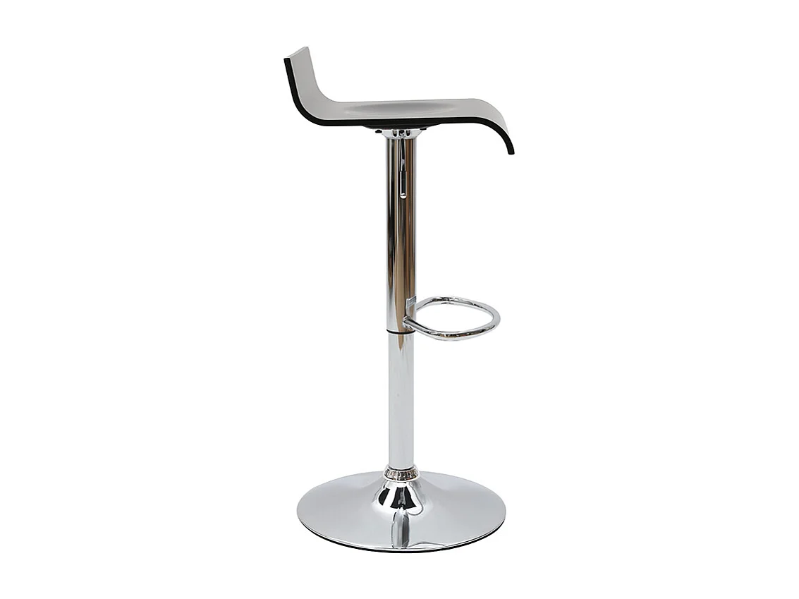 Design-Barhocker / Küchenhocker Schwarz SURF