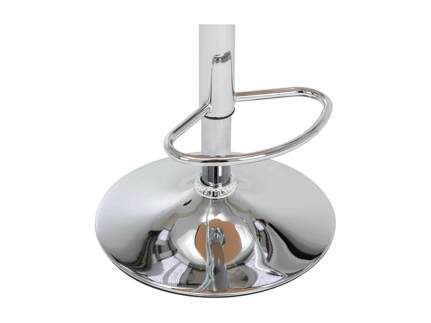 Tabourets de bar 2 pcs Noir Bois courbé et similicuir 4