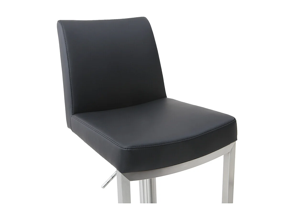 Tabouret de bar design noir KYLE