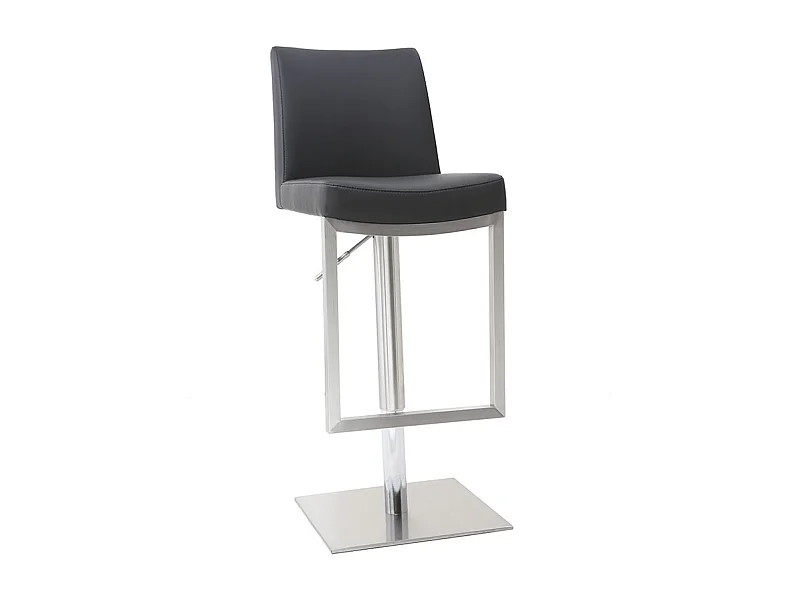 Tabouret de bar design noir KYLE