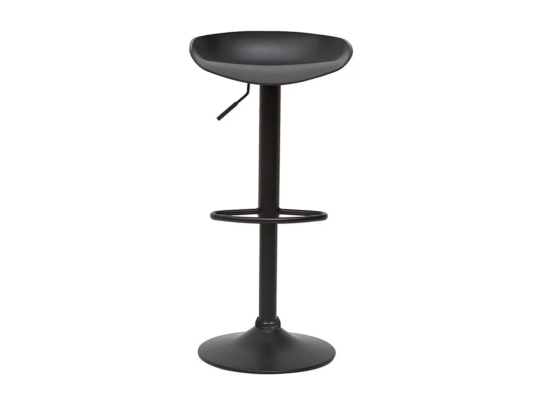 Sgabelli da bar design regolabili neri H65 cm (set di 2) PEBBLE
