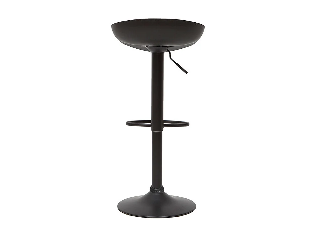 Sgabelli da bar design regolabili neri H65 cm (set di 2) PEBBLE