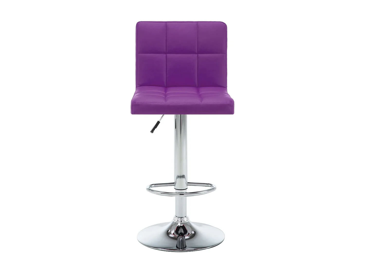Tabourets de bar 2 pcs Violet Similicuir 17