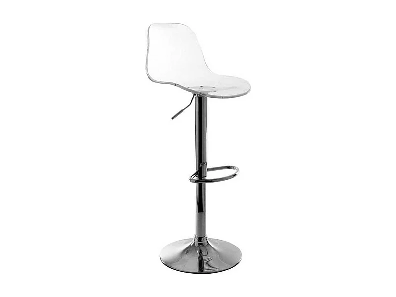 Tabouret de bar transparent GALILEO