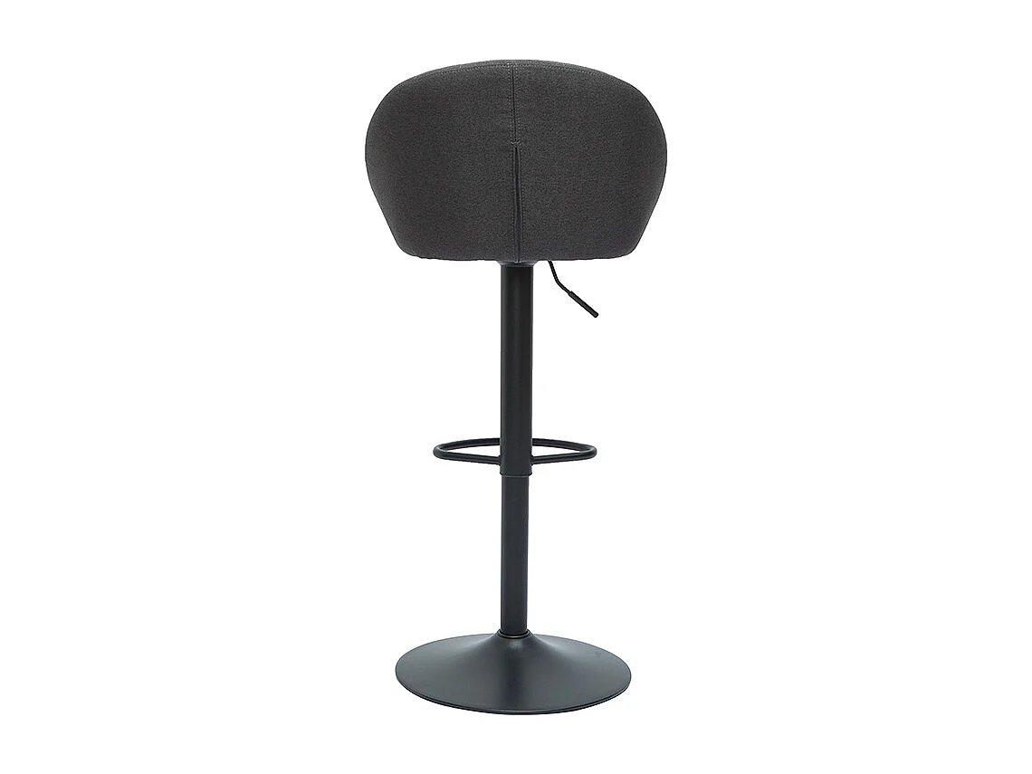 Design-Barhocker verstellbar anthrazitgrau 2er-Set SHERU