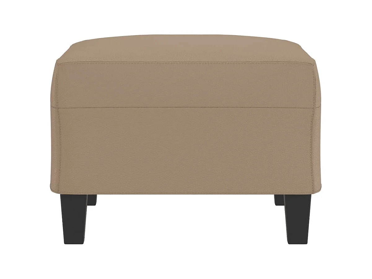 Repose-pied Cappuccino 70x55x41 Similicuir