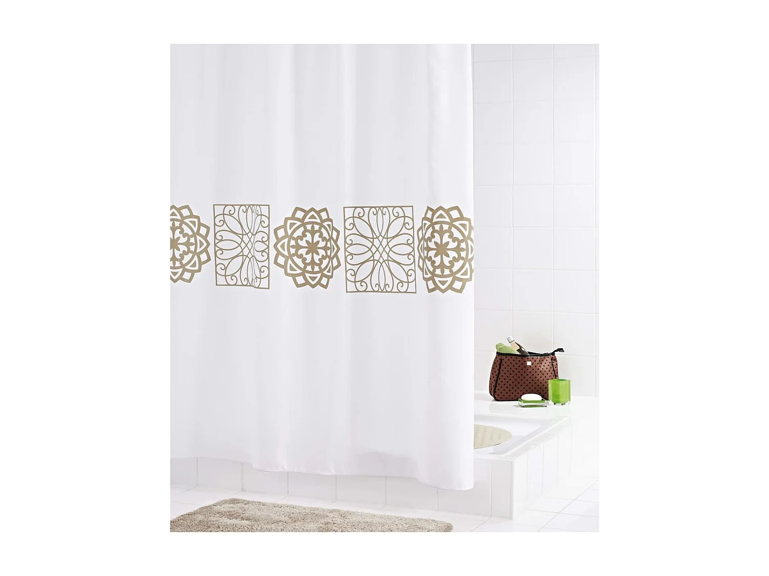 Douchegordijn Tunis textiel