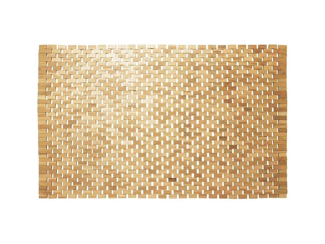 Sealskin Tapis de bain Woodblock 52x90 Naturel