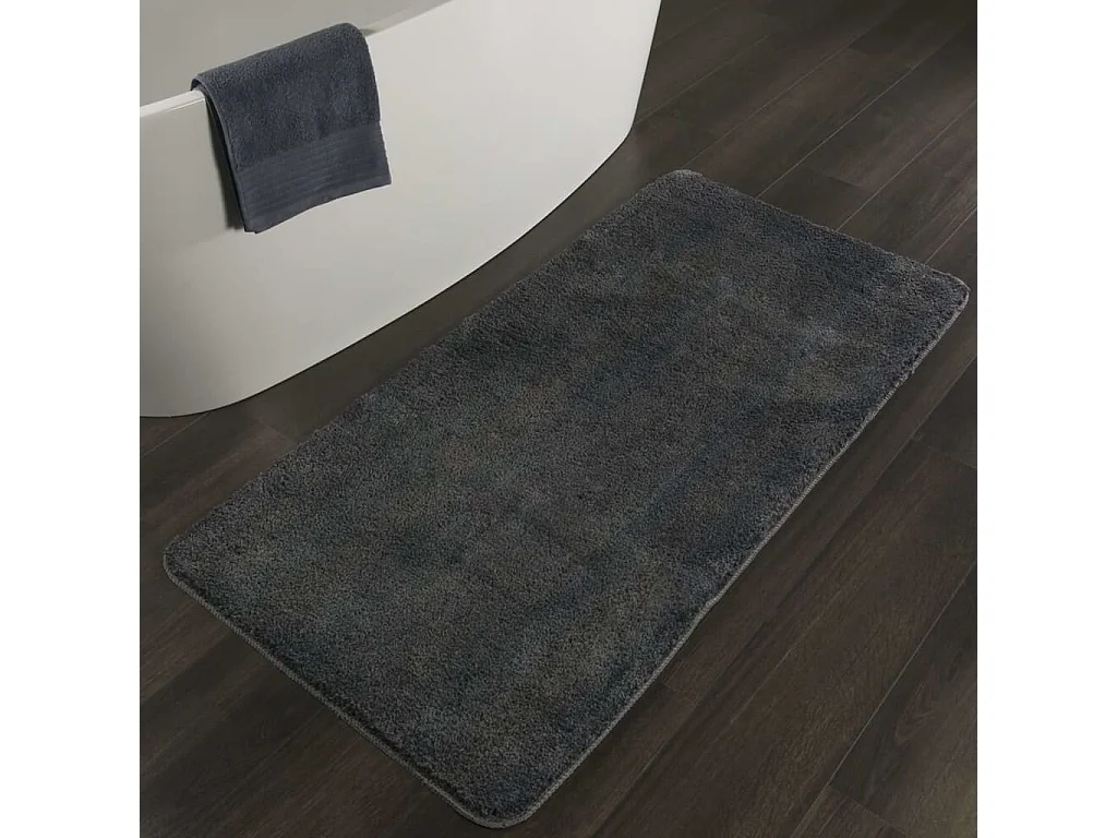 Badmat Angora 70x140 cm grijs