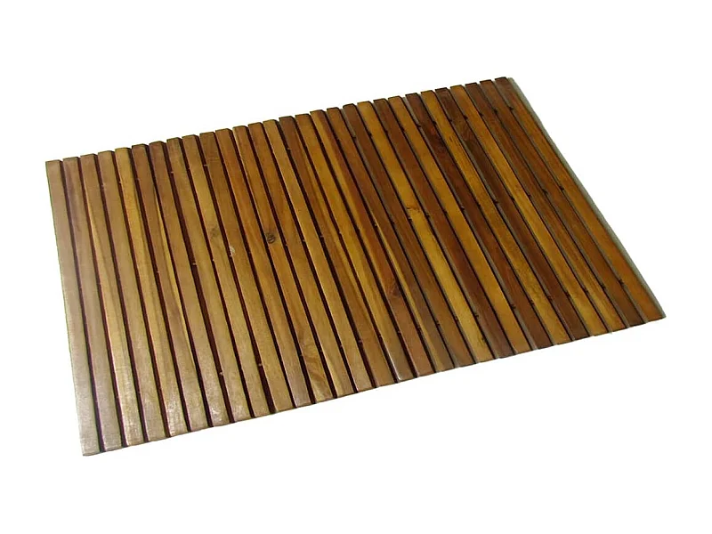 Badmat 80x50 cm acaciahout