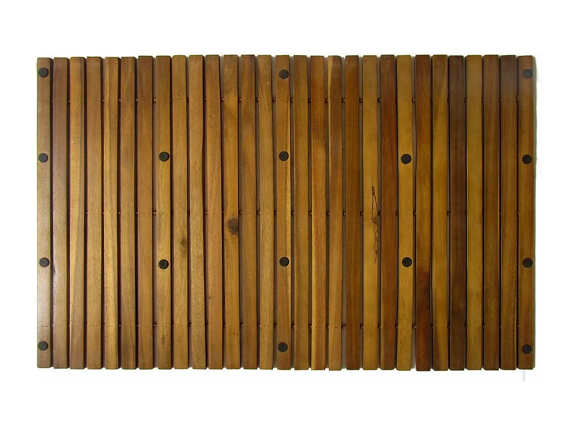 Badmat 80x50 cm acaciahout