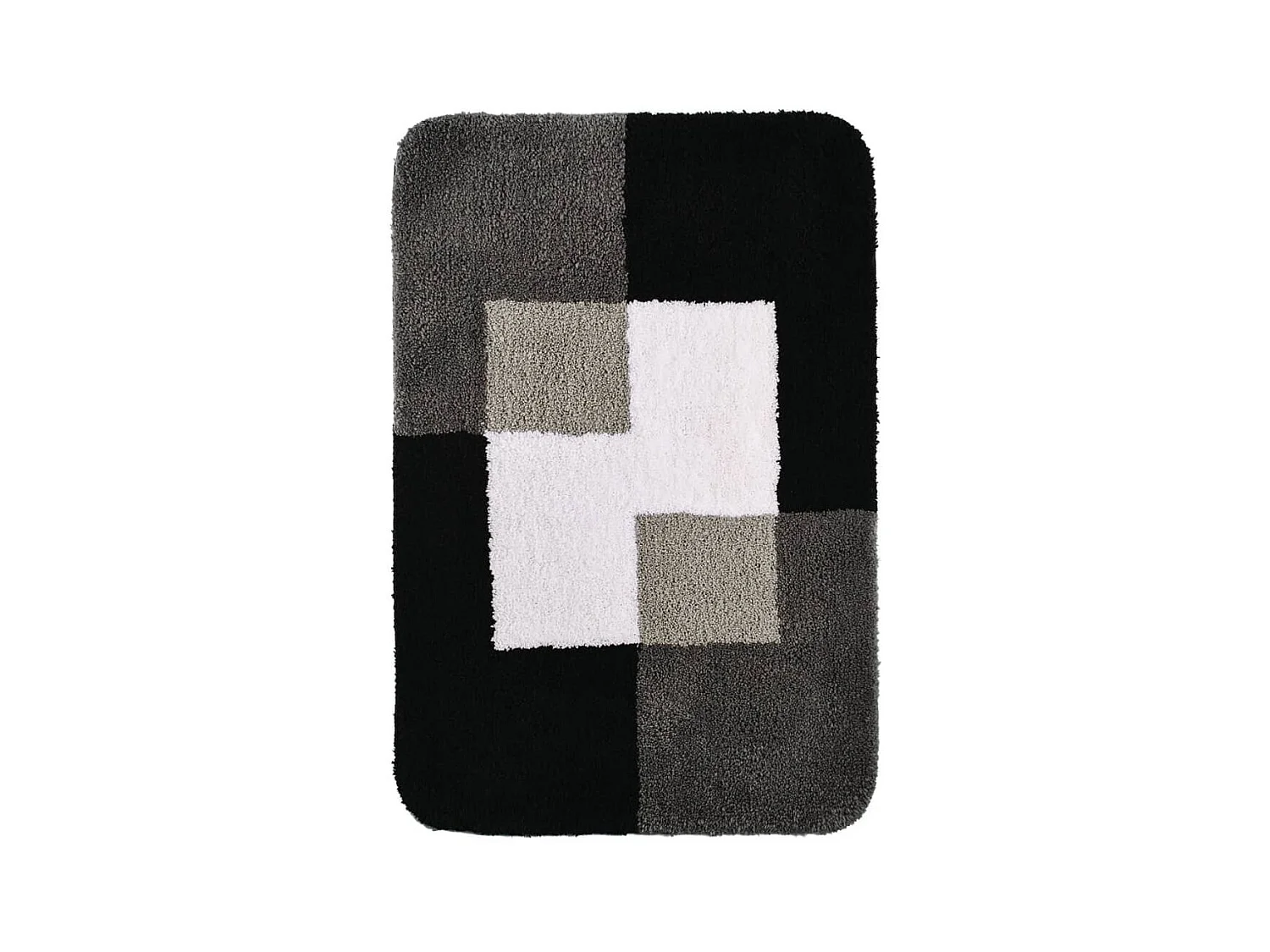 RIDDER Tapis de salle de bains Coins 60x90 Gris 7103307