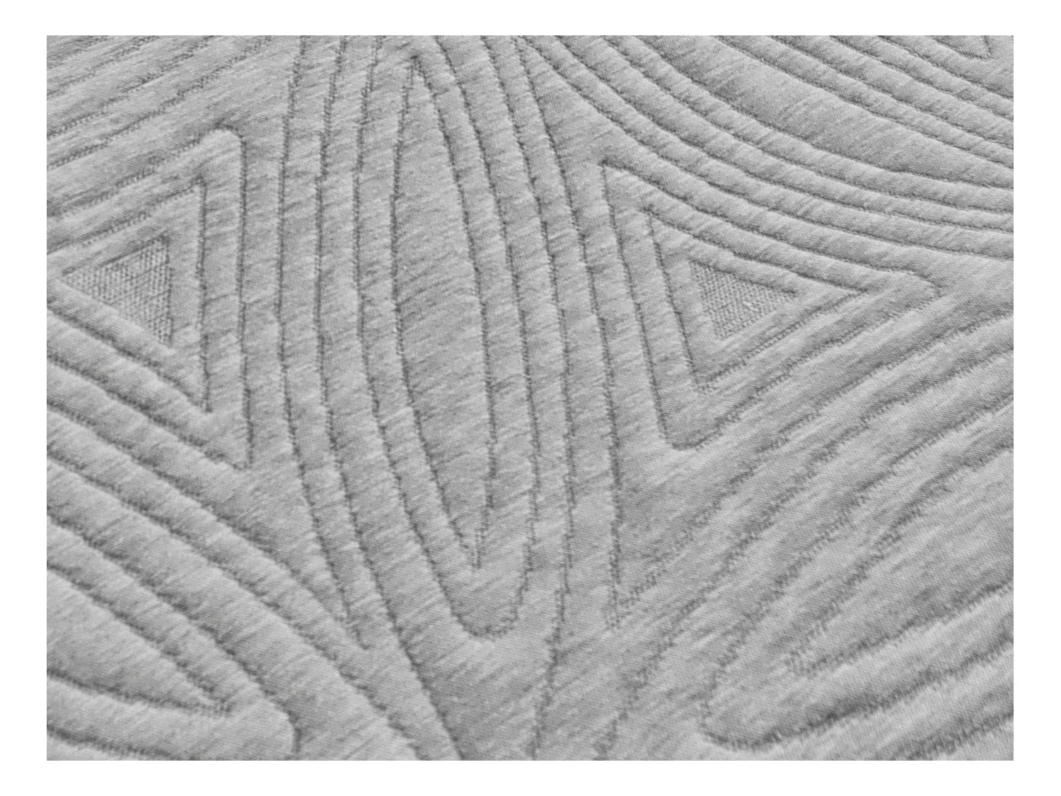 Ergonomisk fast memory-skum pude aftageligt betræk 38 kg/m³ - 40 x 60 - Grå - VIANCA