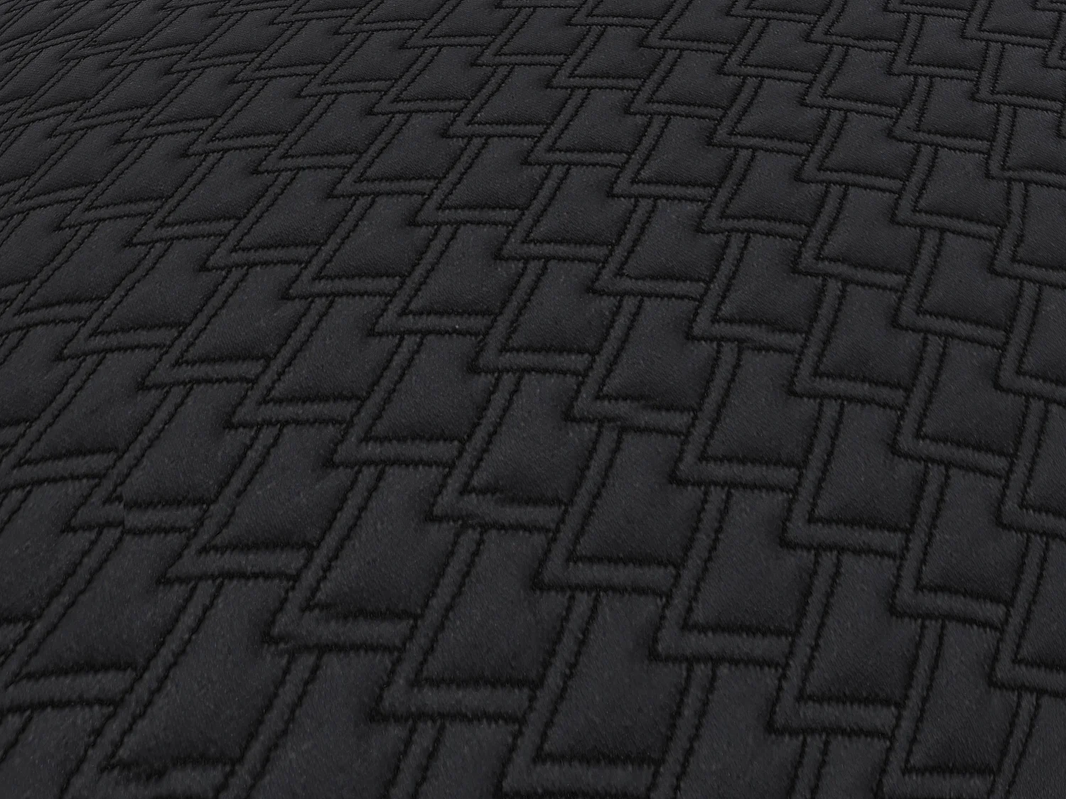 Almofada respirável com memória de forma à base de carvão, capa removível 40x60 cm, preto - BALDIA