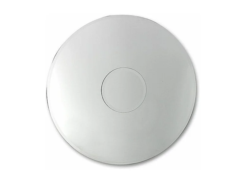 Miroir mural rond verre transparent Azika D 100cm