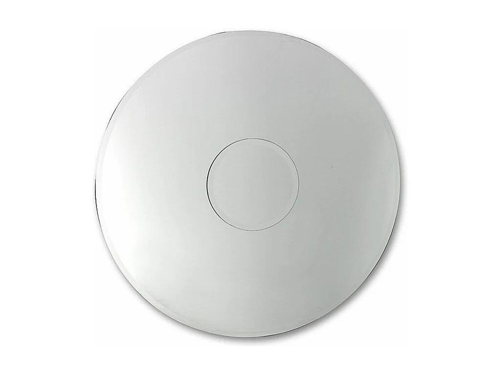 Miroir mural rond verre transparent Azika D 100cm