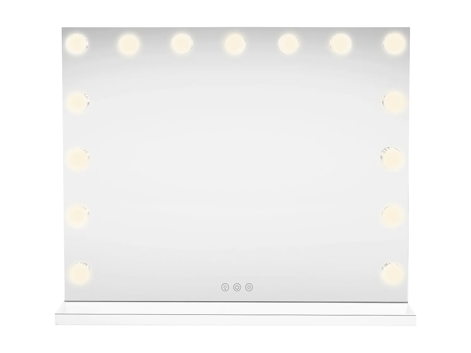 Specchio LED Bluetooth - 58 x 46 cm