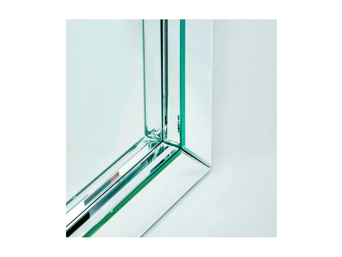 Miroir mural rectangulaire verre transparent Octy