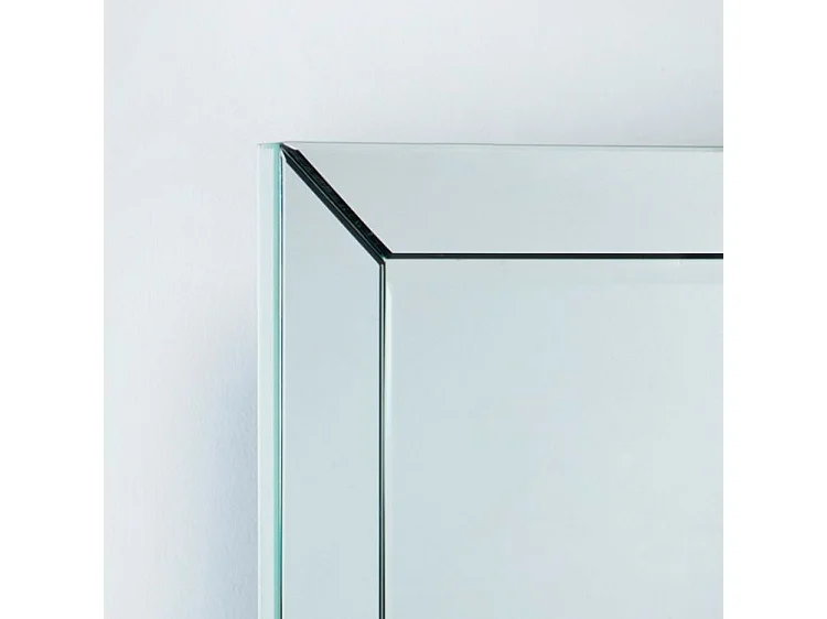 Miroir mural rectangulaire verre transparent Octy