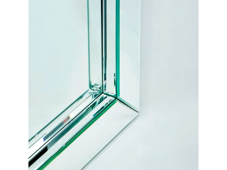 Miroir mural rectangulaire verre transparent Octy