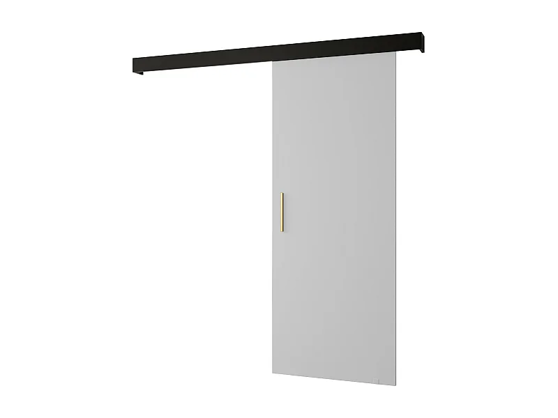 Portes coulissantes Salwador I 80x204 cm (Blanc / Noir / Or)