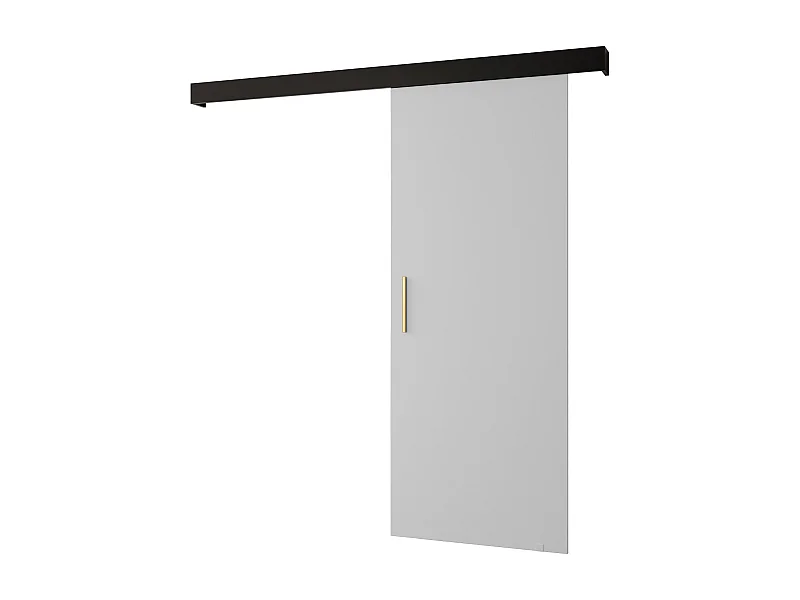 Portes coulissantes Salwador I 70x204 cm (Blanc / Noir / Or)