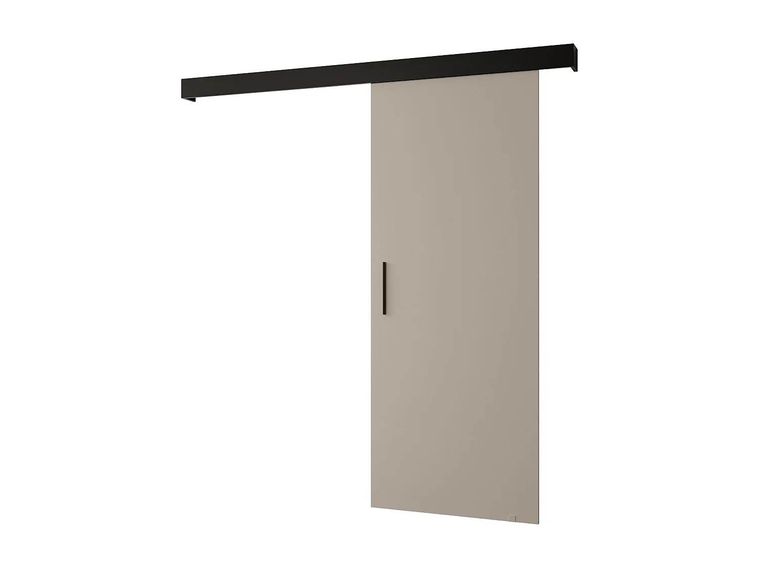 Porte scorrevoli Salwador I 80x204 cm (Cachemire / Nero / Nero)