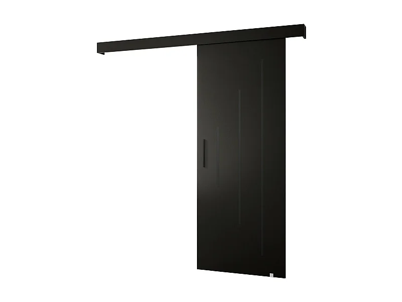 Portes coulissantes Salwador Y 70x204 cm (Noir / Noir / Noir)