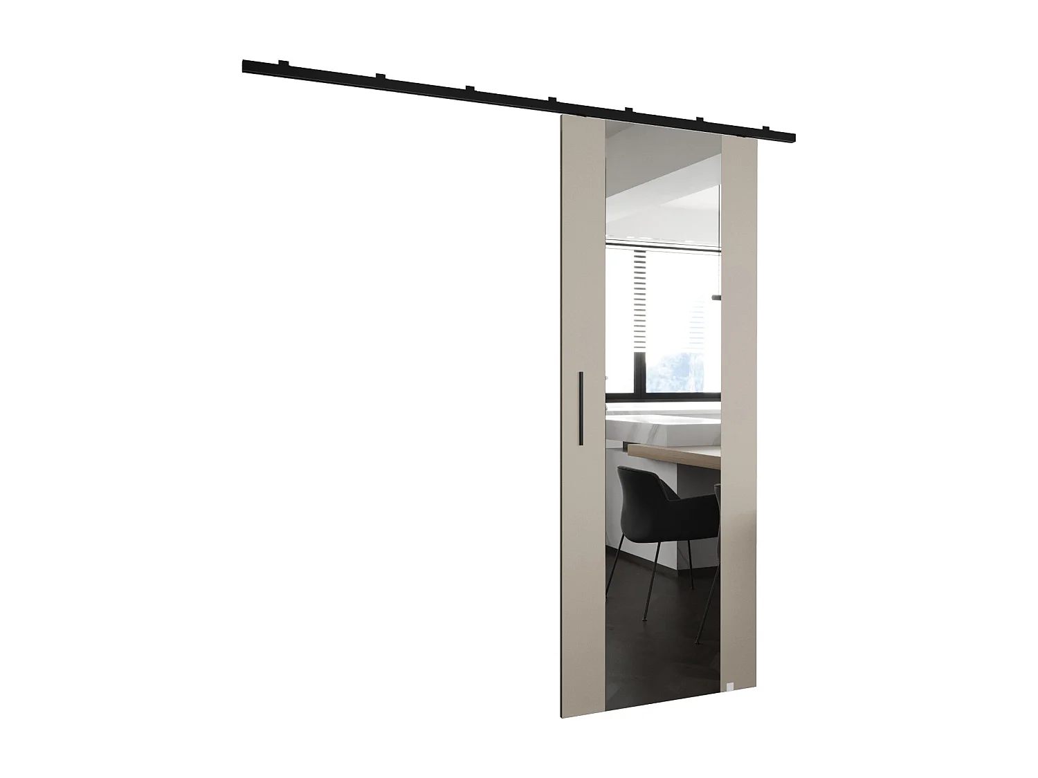 Puertas correderas Zonda II 80x204 cm (Cachemira)