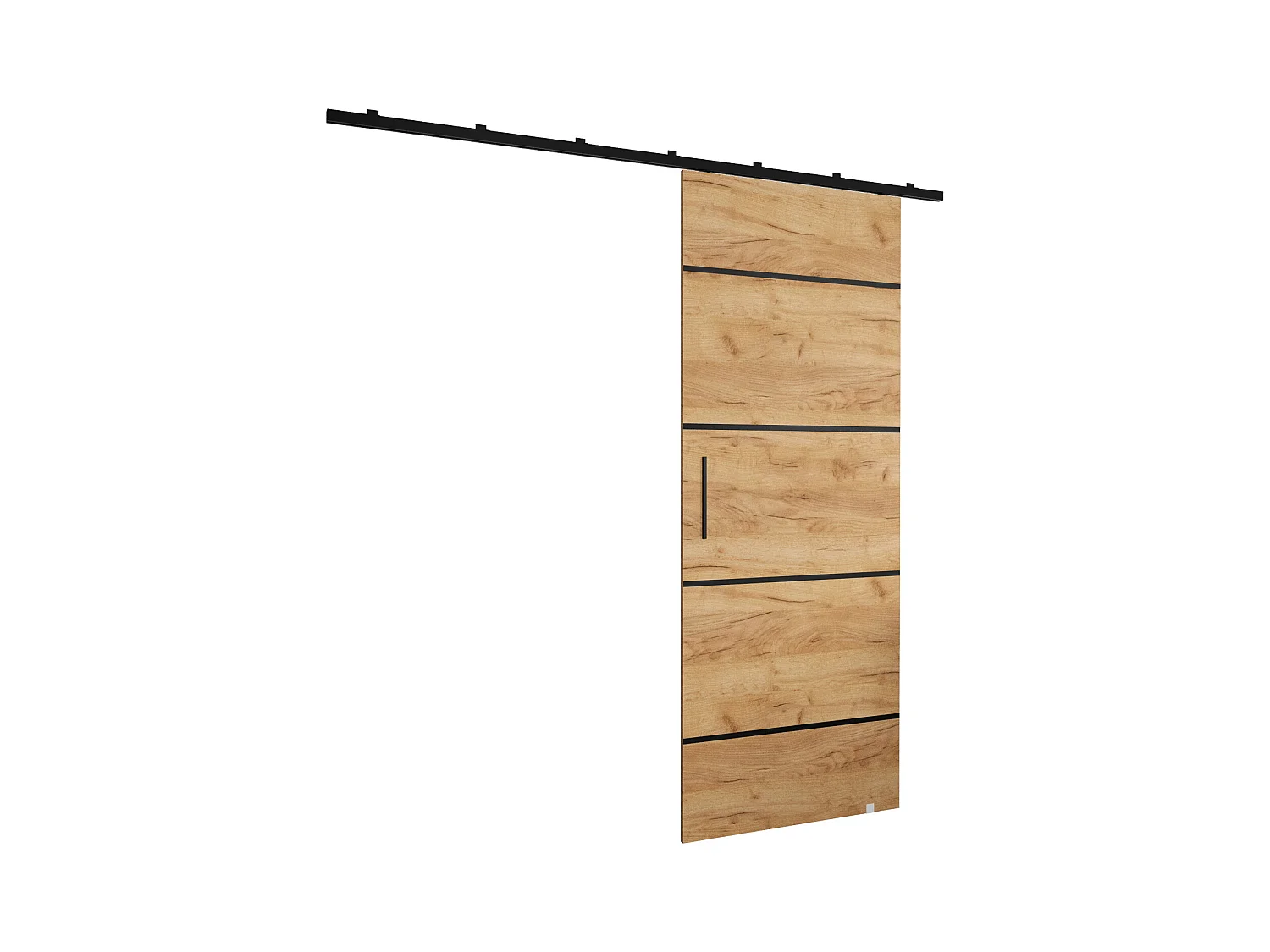 Portes coulissantes Zonda IV 70x204 cm (Chêne Craft)