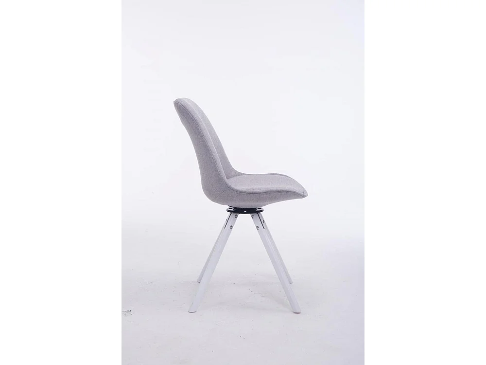 Conferentiestoelen - Stof & Hout - grijs - Troyes