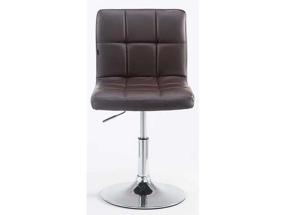 Set van 2  Draaibare fauteuil - Kunstleer & wit - bruin - Palma V2