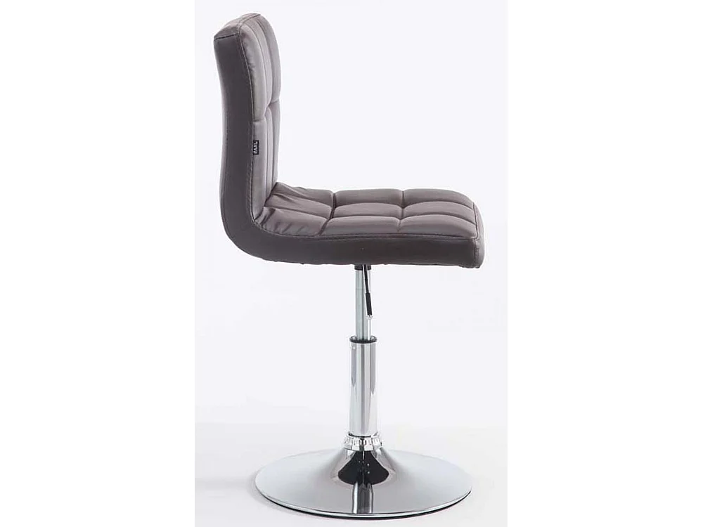 Set van 2  Draaibare fauteuil - Kunstleer & wit - bruin - Palma V2