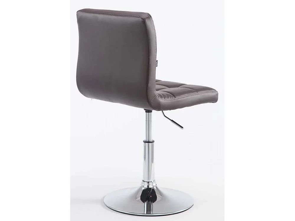 Set van 2  Draaibare fauteuil - Kunstleer & wit - bruin - Palma V2