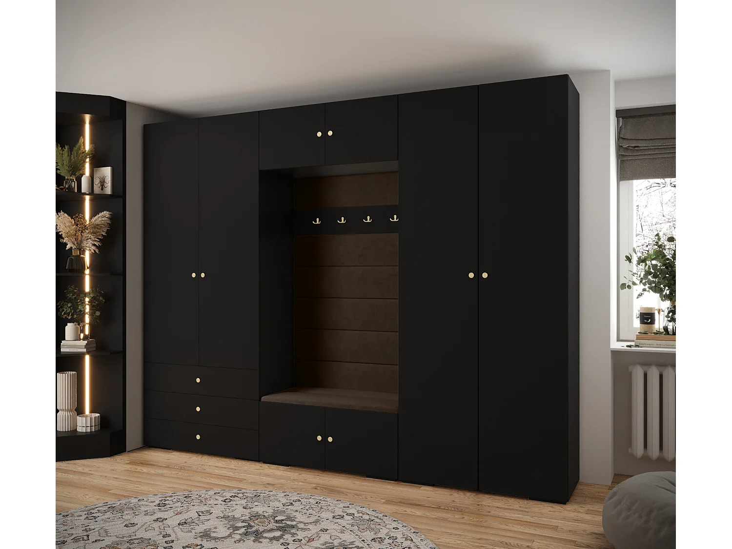 Armadio Inova 2 a ante battenti 236,7/300/47