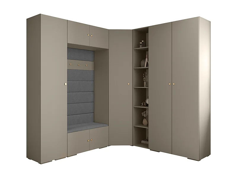 Inova 2 armario con puertas batientes 236,7/232/47