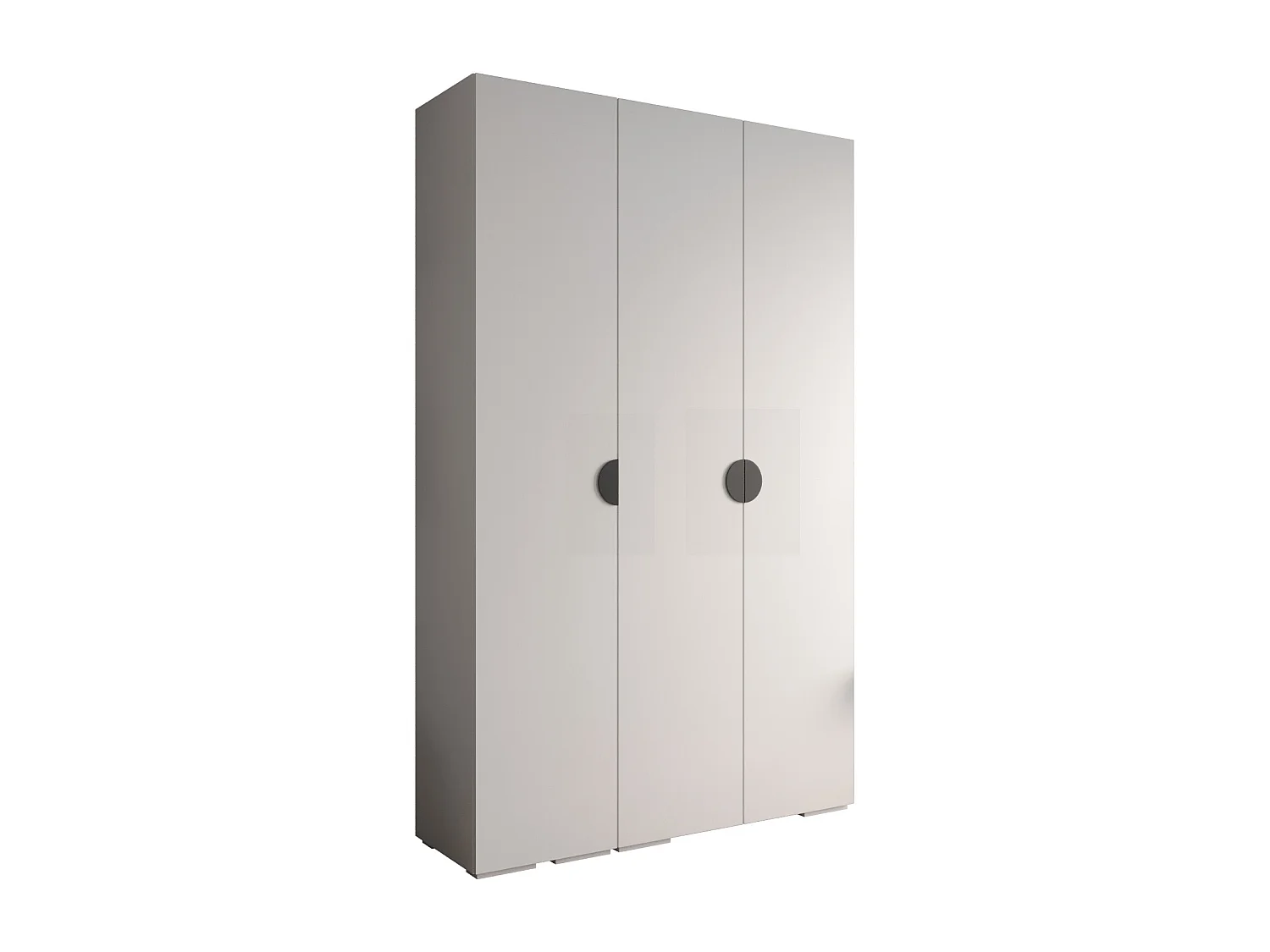 SCHWEBETÜRENSCHRANK INOVA 4 236,7/150/47 (Weiß/Schwarz)