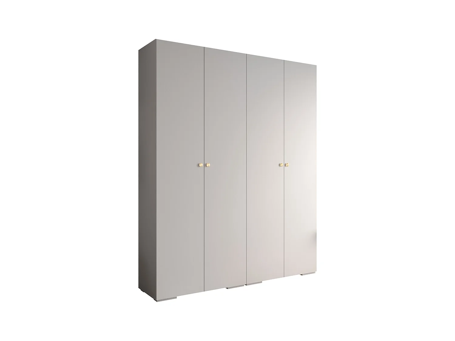 SCHWEBETÜRENSCHRANK INOVA 2 236,7/200/47 (Weiß/Golden)