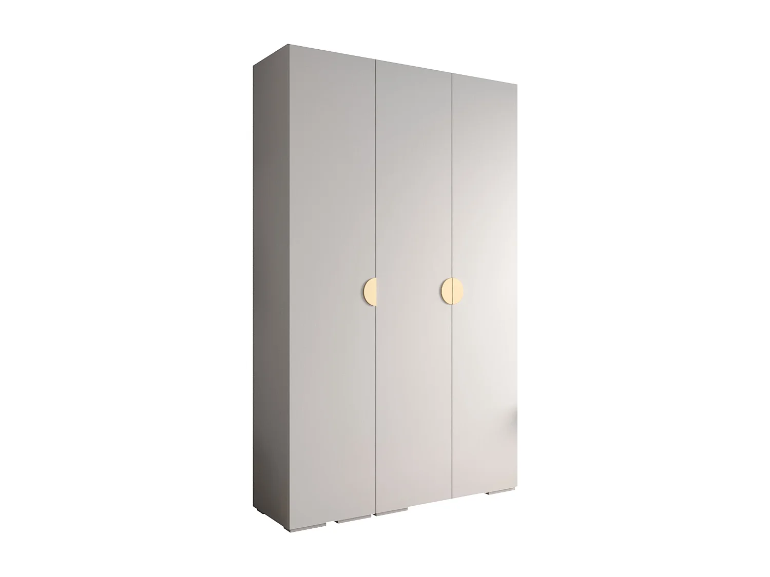 Armadio Inova 4 a ante battenti 236,7/150/47 3 porte (Bianco/D'oro)