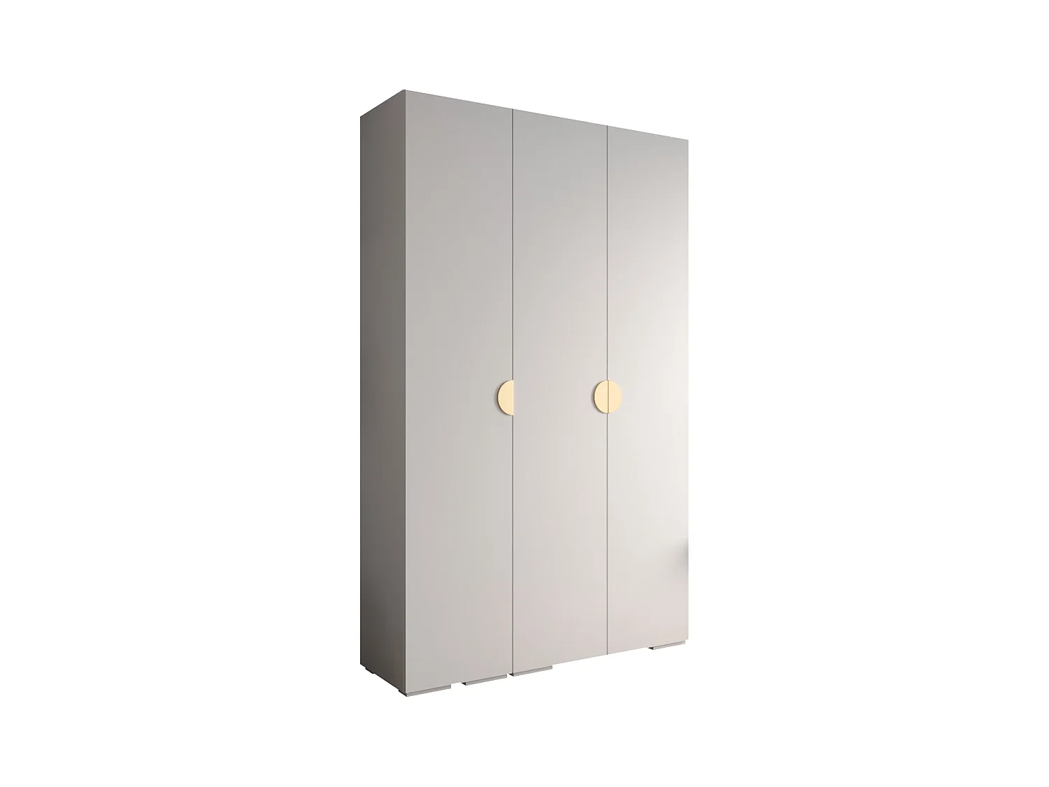 SCHWEBETÜRENSCHRANK INOVA 4 236,7/150/47 (Weiß/Golden)