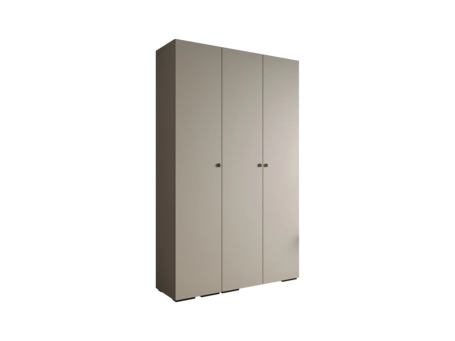 SCHWEBETÜRENSCHRANK INOVA 2 236,7/150/47 (Grau/Schwarz)