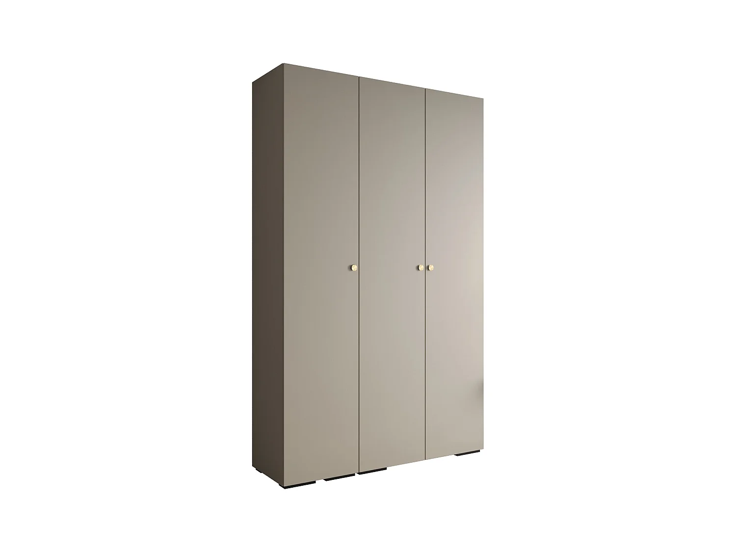 SCHWEBETÜRENSCHRANK INOVA 2 236,7/150/47 (Grau/Golden)