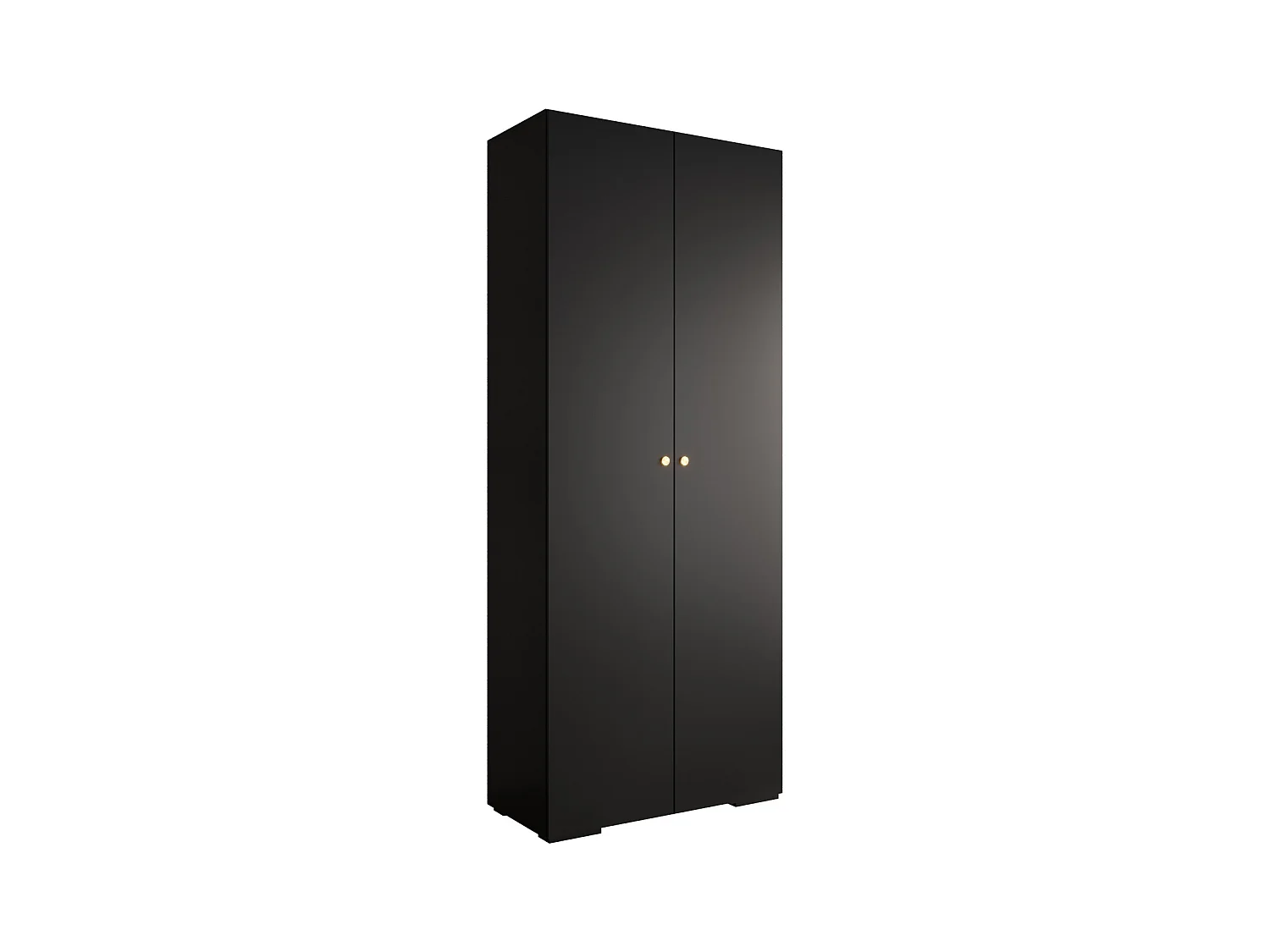 SCHWEBETÜRENSCHRANK INOVA 2 236,7/100/47 (Schwarz/Golden)