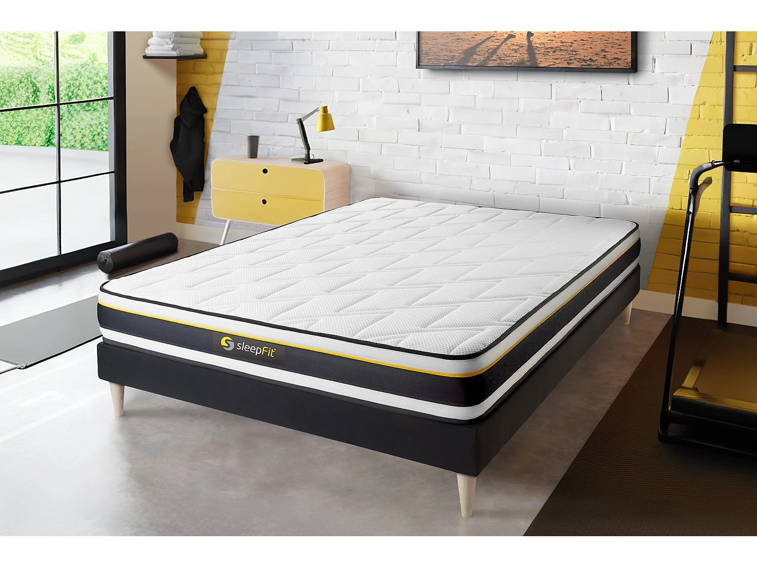 Matelas 140x220 cm Mousse Haute Densité - Soft
