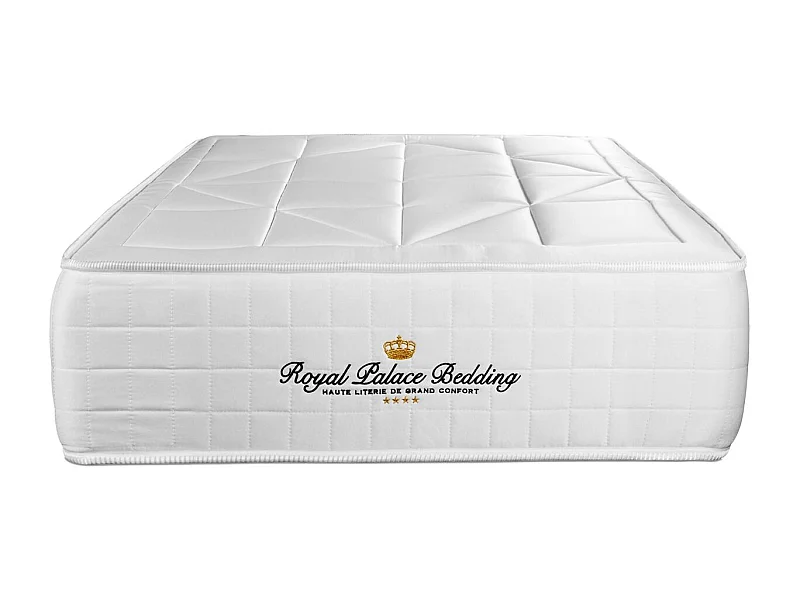 Colchão ROYAL PALACE BEDDING Windsor 100x190 cm - Viscoelástica y molas ensacadas- Altura: 26 cm)