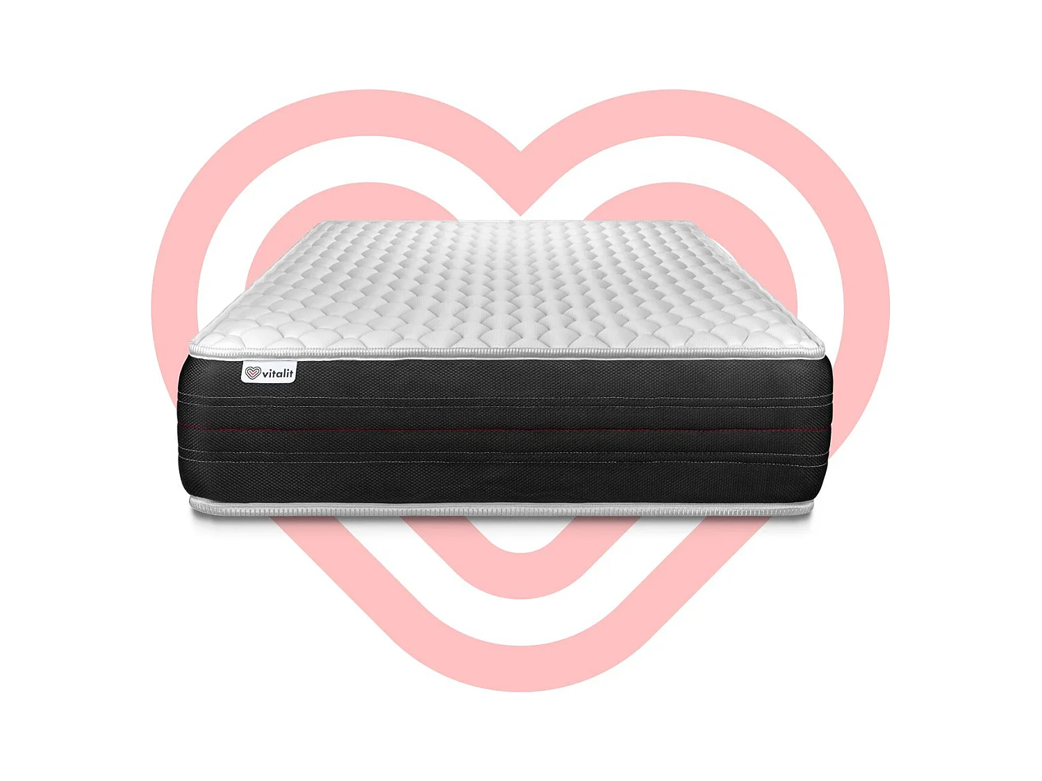 Matelas 105x190 cm Ressorts ensachés - Vitalspring