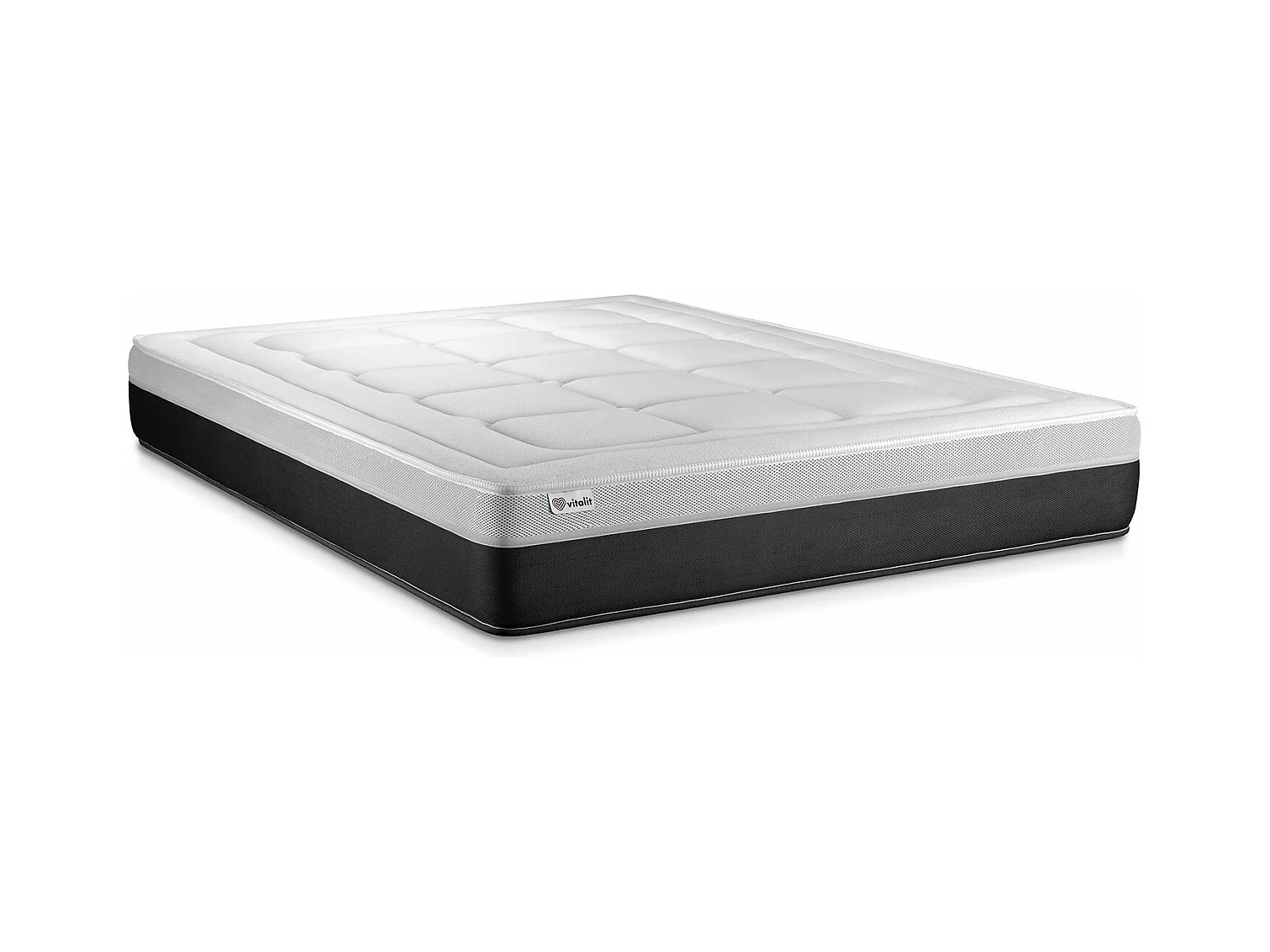 Matelas 160x220 cm Ressorts ensachés et Mémoire de forme - Vital Form