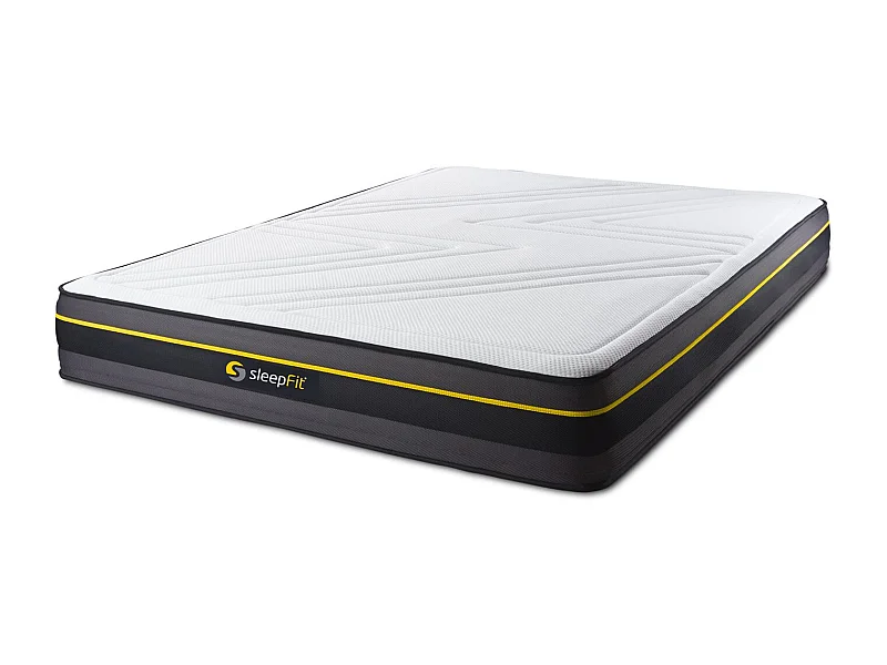 ACTIVE matras 130x190cm , Matrasdikte : 24 cm , Traagschuim , Stevig, 5 comfortzones