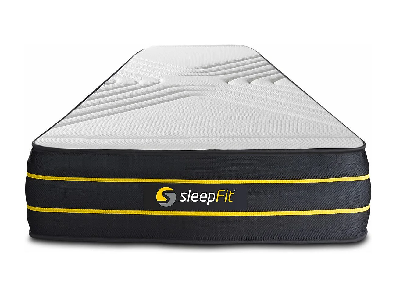 Colchão SLEEPFIT Ultra (80x190 cm - Espuma viscoelástica e micro molas ensacadas - Altura: 26 cm)